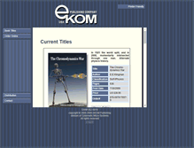 Tablet Screenshot of ekom.com