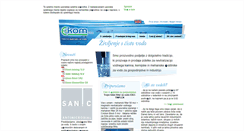 Desktop Screenshot of ekom.si